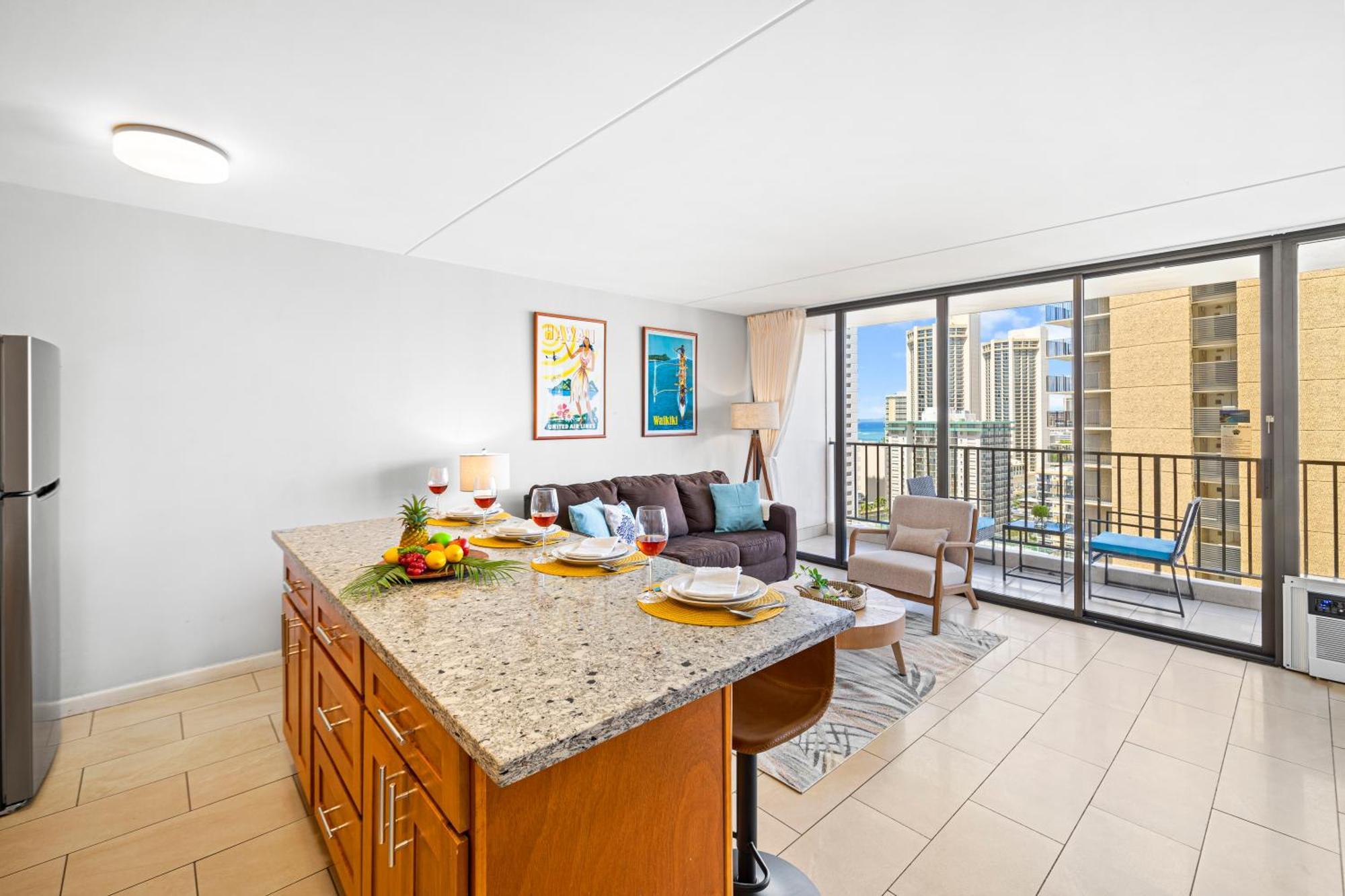 Great Ocean View Condo, Near Beach With Free Parking! Honolulu Exterior foto